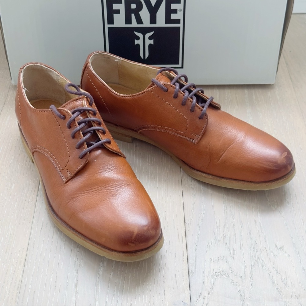 Frye JILL Oxford in Whisky Brown WMS 6.5 Medium